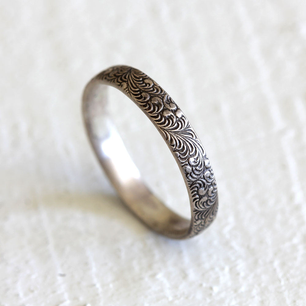 Fern ring - sterling silver botanical ring – Praxis Jewelry