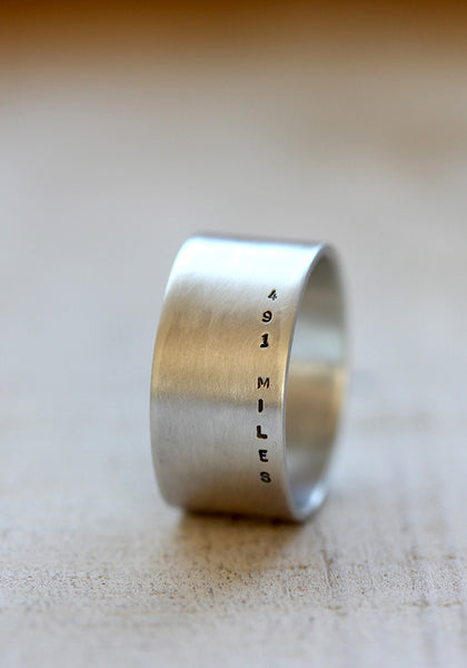 Long distance relationship ring