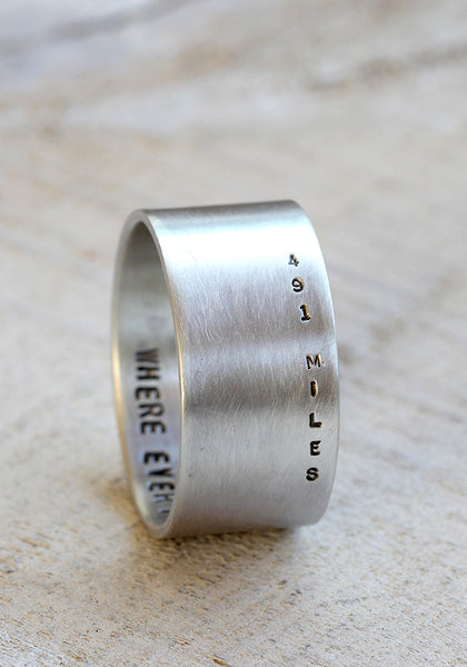 Long distance relationship ring