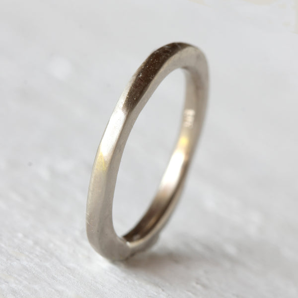 Rustic Solid Gold Ring